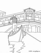 Gondola Gondole Venice Gondolier Barco Infamous Venecian Harbour Italie Letscolorit Colorier Coloriages Venecia Veneza Hellokids Venise Ligne Línea Venedig Designlooter sketch template