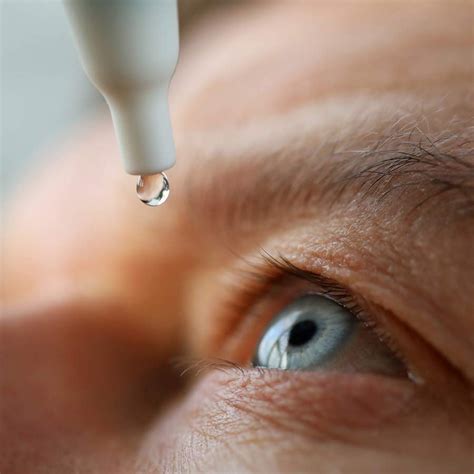 is there a best technique for putting in eye drops