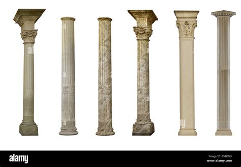 antique pillars stock  antique pillars stock images alamy