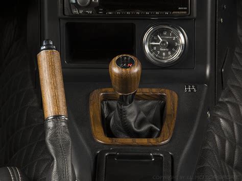 Mx 5 Wooden Shift Knob 5 Gear With Chromed Inlay