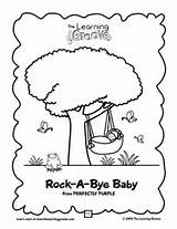 Bye Rock Baby Coloring Below Print Click sketch template