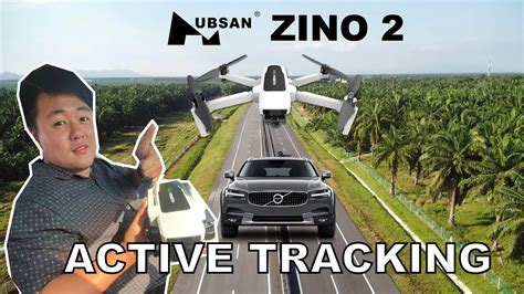 hubsan zino  active tracking feature test youtube