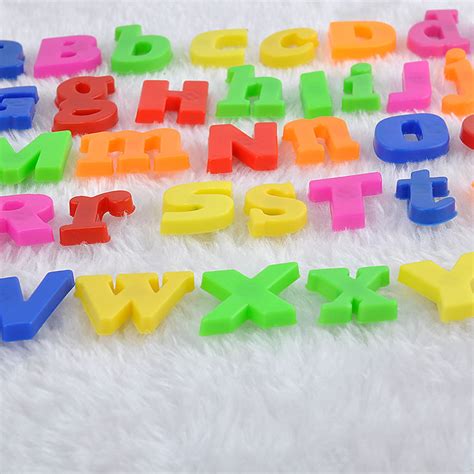 magnetic letters childrens alphabet magnets  upper case learning toys