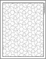 Coloring Pages Pattern Quilt Printable Star Color Kids Comet Printables Adults Getcolorings Soothing Pdf Print sketch template