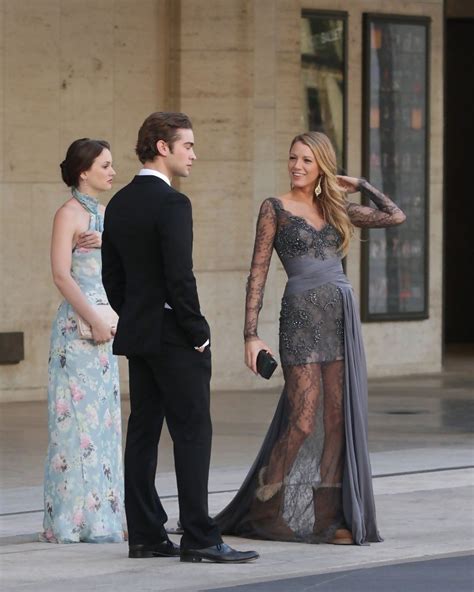 Blake Lively Leighton Meester Chace Crawford Blake Lively And Chace
