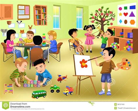 kids   activities  kindergarten stock