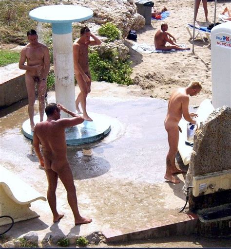 Shower Lads Nude Beach
