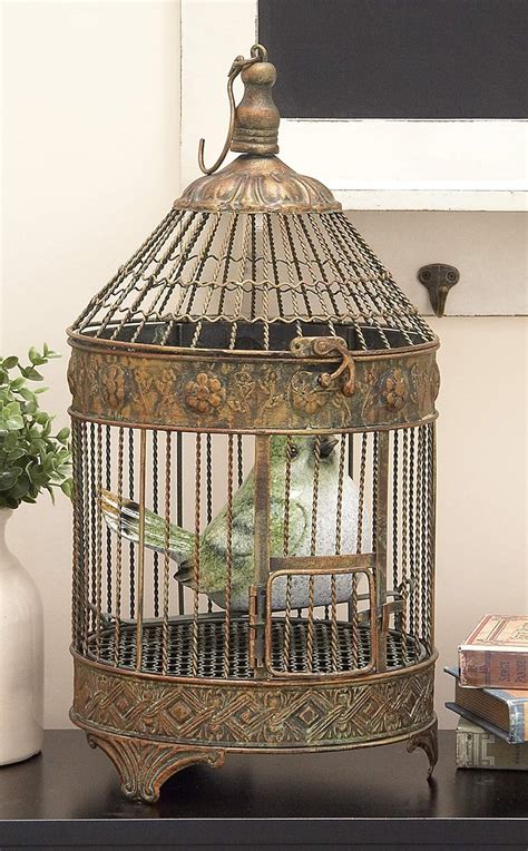 deco  metal bird cage      set   amazonca home