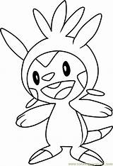 Chespin Pokemon Coloring Pages Pokémon Color Getcolorings Printable Coloringpages101 sketch template