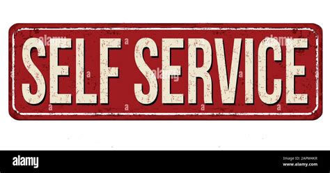 service vintage rusty metal sign   white background vector