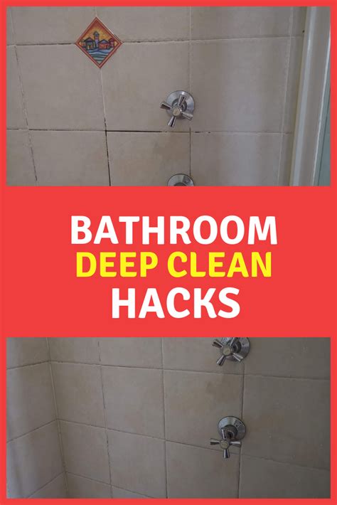 5 Deep Cleaning Bathroom Hacks To Save You Time And Money Clean Home