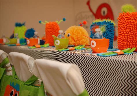 monster birthday party guest feature celebrations  home