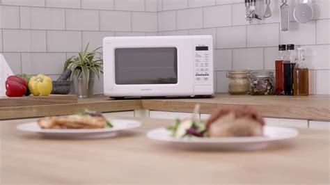 Daewoo Touch Control 20l Microwave Youtube
