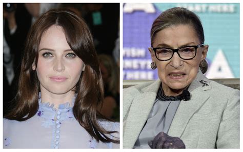 felicity jones will play ruth bader ginsburg in ‘on the