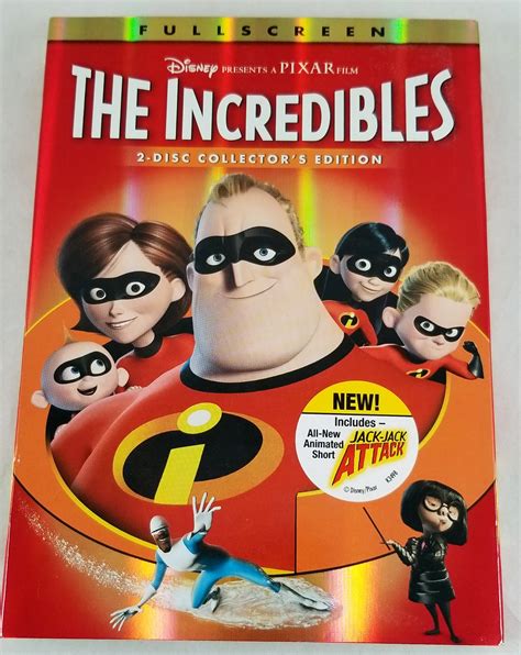 disney pixar  incredibles  disc collectors edition dvd full