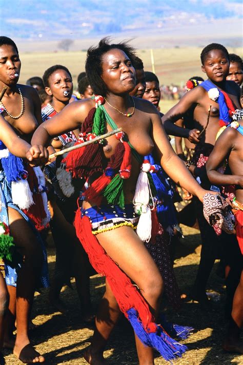 One Zuluswazi Girls Attend Umhlanga The Annual Reed Dance Festival