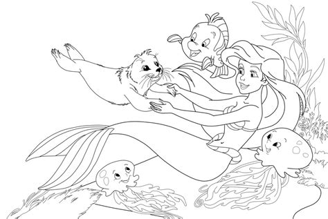 printable  mermaid coloring pages coloringmecom
