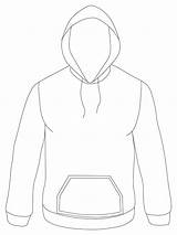 Hoodie Template Blank Drawing Sweatshirt Drawings Paintingvalley Back Sweater Vector Plain sketch template
