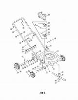 Mower Lawn Riding Mtd Drawing Parts Getdrawings sketch template