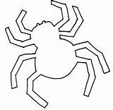 Halloween Spinnen Knutselen Herfst Kleurplaten Sjablonen Spin Spinnenweb Spider Peuters sketch template