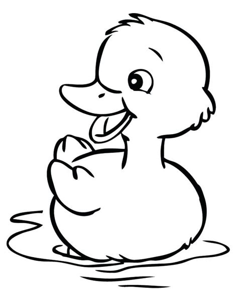 baby duckling drawing  getdrawings