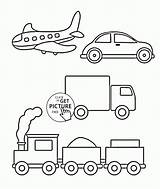 Transport Wuppsy sketch template