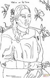 Gauguin Coloring Paul Pages Famous Paintings Para Colouring Flower Woman Sheets Niños Arte Colorear Printable Book Famosas Pintar Pinturas sketch template