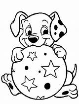 Coloring Dalmatian Puppy Pages Getcolorings Printable sketch template