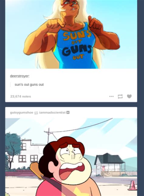steven watch out for that illegal gun show steven universe know your meme