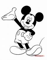 Mickey Mouse Drawing Coloring Pages Games Disney Colouring Book Cartoon Drawings Print Presenting Gangster Disneyclips Clip Minnie Only Mice Books sketch template