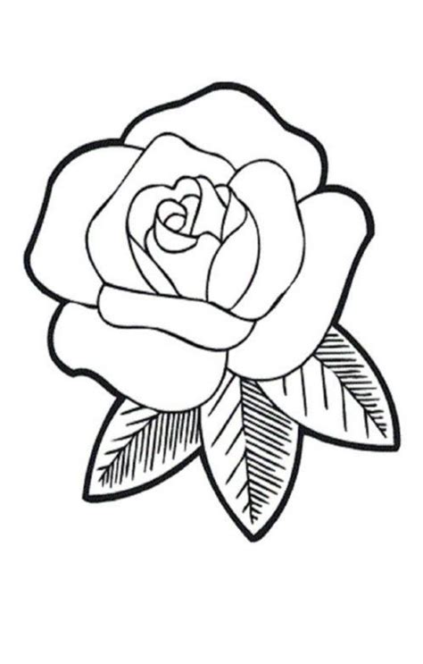 printable coloring pages roses  printable roses coloring