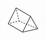 Triangular Prism Prisme Prisma Geometric Geometrica Triangulaire Driehoekig Triangolare Dashed Projection Geometrie Geometrisch Cijfer Géométrique Rectangle Fresnel Isolated Basic Apex sketch template