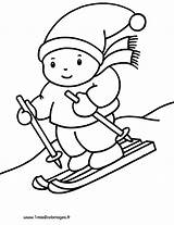 Skieur Luge Ski Tchoupi Doudou Coloriages Neige Hiver Maternelle Niños Esquiadores Colorier Encequiconcerne Beaux Alpin Fond Esquiando Esquiador Coloori Noel sketch template