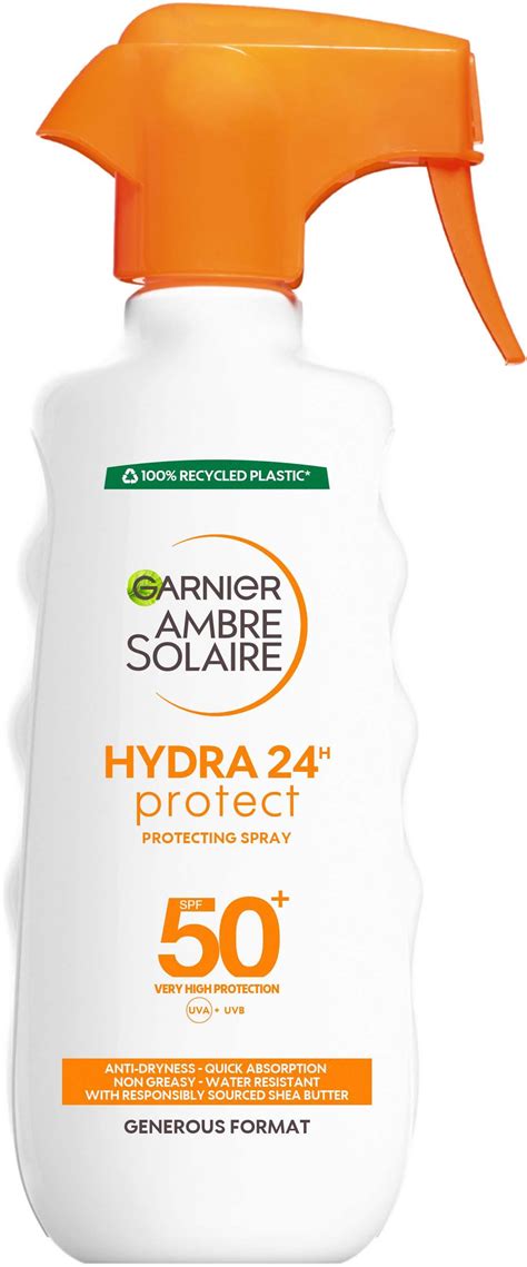 garnier ambre solaire hydra  protect hydrating protection spray spf   ml lykocom