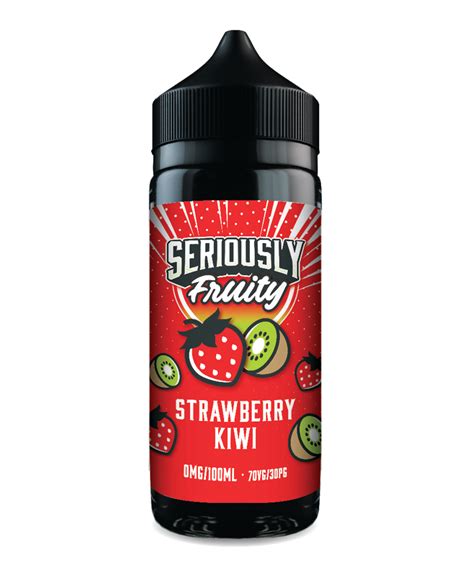 Seriously Fruity Strawberry Kiwi E Liquid 100ml Shortfill Doozy Vape Co