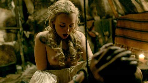 dagny backer johnsen nude sex scene from the vikings season 5 scandal planet