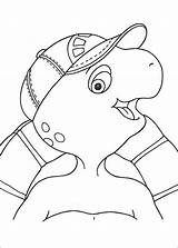 Turtle Franklin Coloring Pages Krafty Kidz Center sketch template