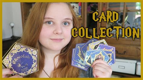 chocolate frog cards collection youtube