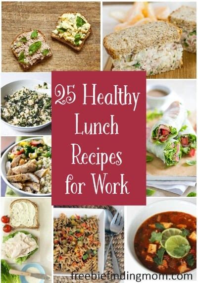 healthy lunch recipes  work