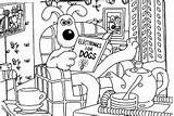 Wallace Gromit Coloring Pages sketch template