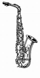 Saxophone Clarinet Saxofoon Webstockreview Woodwind sketch template
