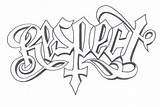 Respect Printable Colouring Letras Outline Gangster Swear Loyalty Chidas Thug Streetart Ambigram Chicano Sketches Gothique Calligraphie Schrift Personnage Tatouages Lettrage sketch template