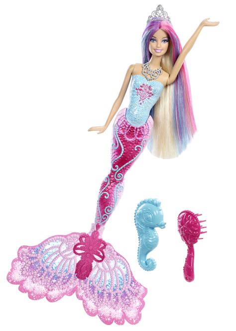 barbie colour magic mermaid doll girl gift fun friends collectible