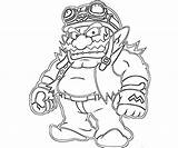 Wario Coloring Pages Print Characters Popular Template Coloringhome Random sketch template
