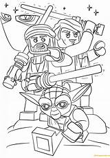 Wars Lego Star Clone Pages Coloring Dolls Toys sketch template