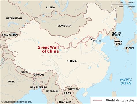 great wall  china world map alvera marcille