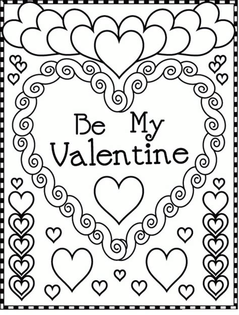 valentines day coloring pages school valentines day pinterest
