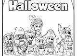 Patrol Paw Halloween Coloring Pages Printable Chase Mighty Pups Characters Print Trick Treat Kids Color Merce Africae Getcolorings Sky Pup sketch template