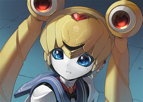 Blue Eyes Parody Rati Absoluteblue Robot Sailor Moon