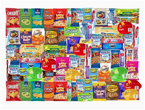 snack variety pack snack sampler  care package  offices college student snack gift